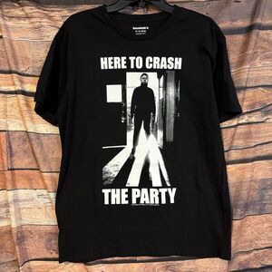 Halloween II M T-Shirt Michael Myers Crash The Party Horror Movie The Shape